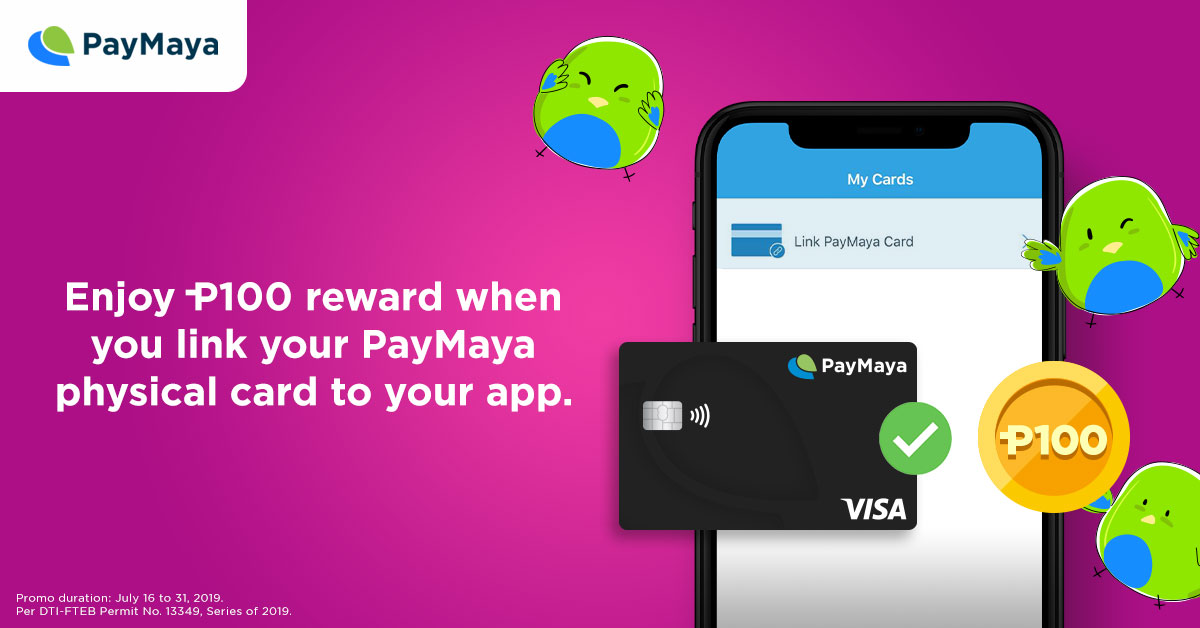 Link Physical Card to PayMaya App PayMaya Deals